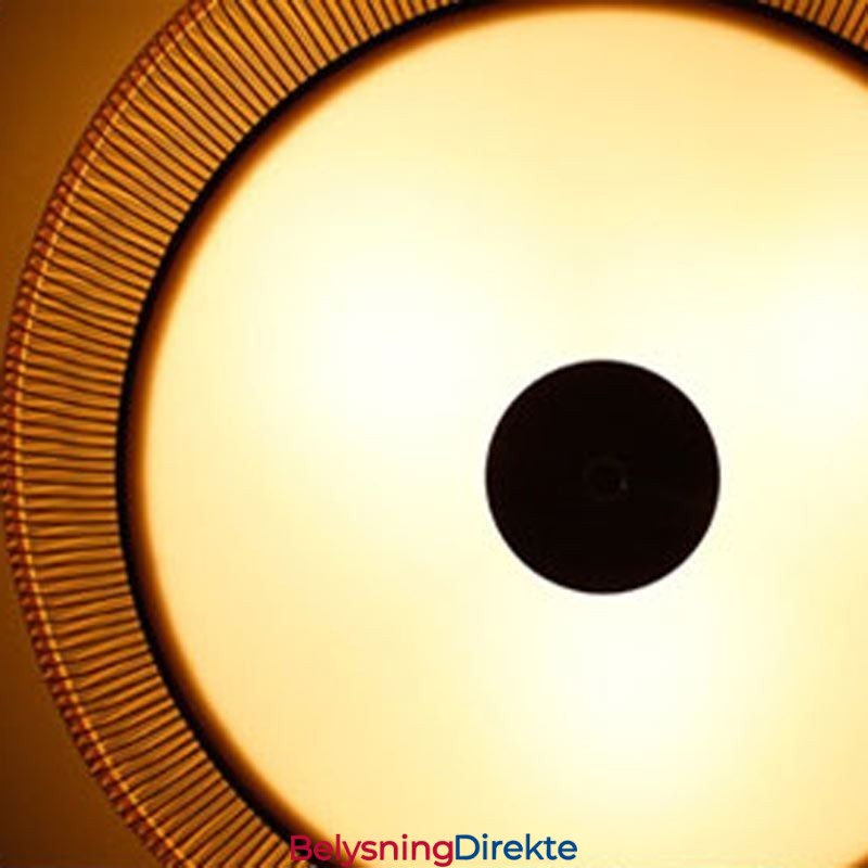 Kinesisk Spesial Bambus Innfelt Kreativ Japansk Rund Taklampe