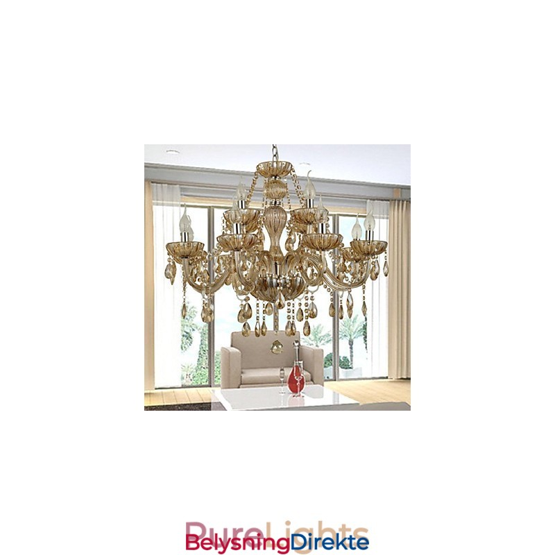 Moderne, Samtidskunstnerisk Krystallglasslysekrone