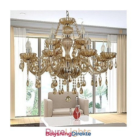 Moderne, Samtidskunstnerisk Krystallglasslysekrone