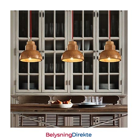 Lysekrone I Ministil, Tradisjonell Klassisk, Tre, Bambus