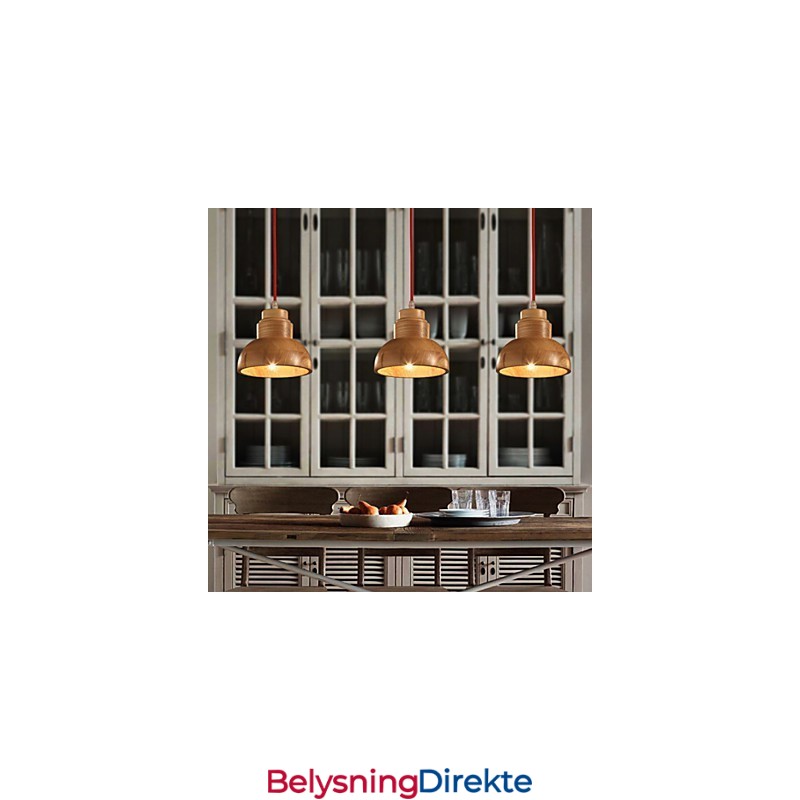 Lysekrone I Ministil, Tradisjonell Klassisk, Tre, Bambus