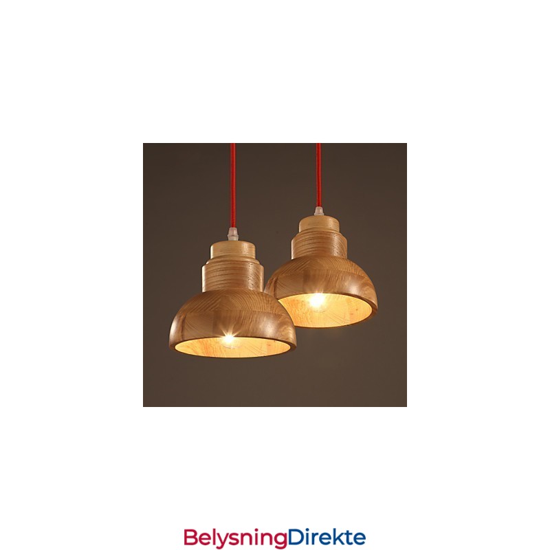 Lysekrone I Ministil, Tradisjonell Klassisk, Tre, Bambus