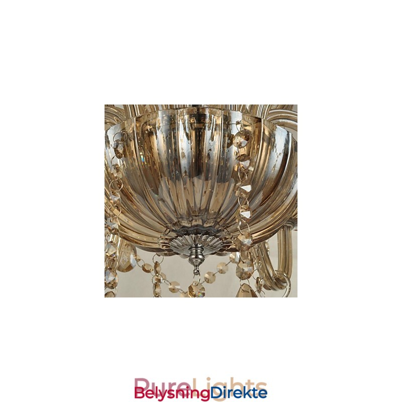 Moderne, Samtidskunstnerisk Krystallglasslysekrone