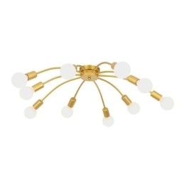 Taklampe Med Edderkopp, Antikk Klassisk Innfelt Spisestuelampe, 8-10 Armer