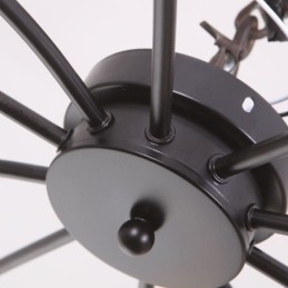 Taklampe Med Edderkopp, Antikk Klassisk Innfelt Spisestuelampe, 8-10 Armer