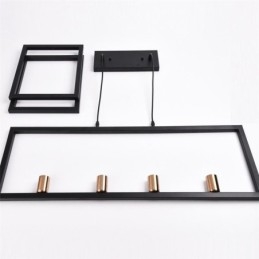 4-Lyss Pendellampe I Industriell Stil Lightingway