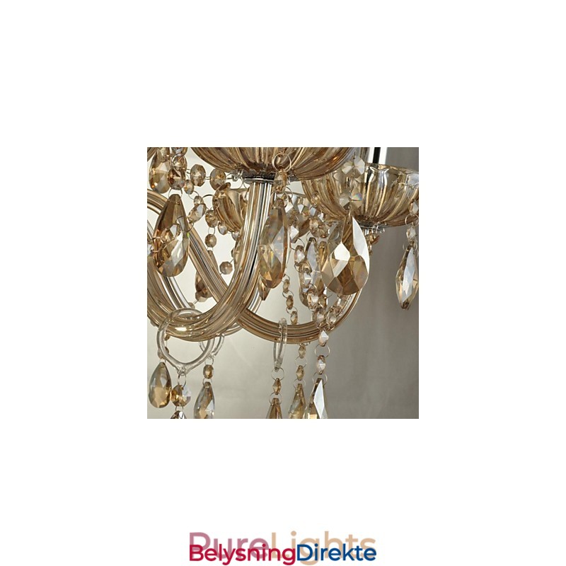 Moderne, Samtidskunstnerisk Krystallglasslysekrone