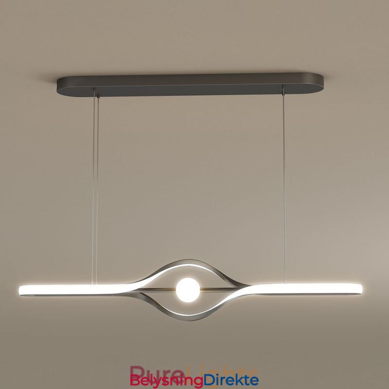 Moderne Lineær Pendellampe Med Lang Stripe