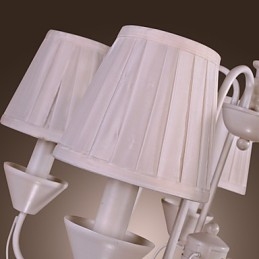 Rustikk Bronselysekrone I Hyttestil