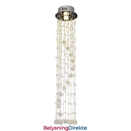 Luksuriøs Stor Lysekrone Moderne Krystall Innfelt Taklampe