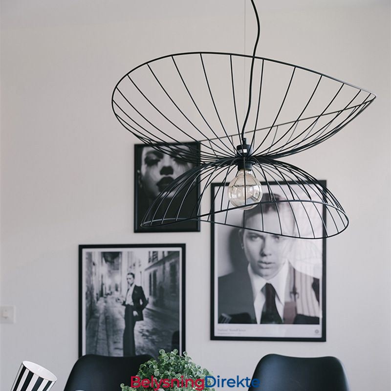 Moderne Hattelysekrone Minimalistisk Dekor Pendellampe 1 Lys