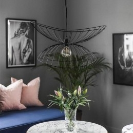 Moderne Hattelysekrone Minimalistisk Dekor Pendellampe 1 Lys