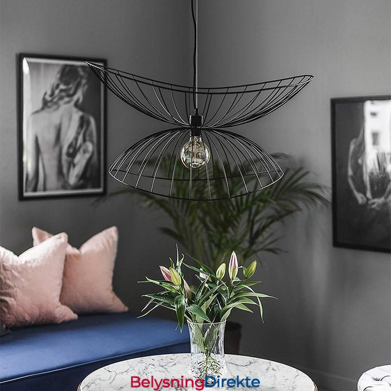Moderne Hattelysekrone Minimalistisk Dekor Pendellampe 1 Lys