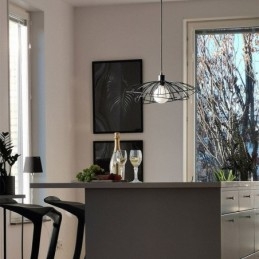 Moderne Hattelysekrone Minimalistisk Dekor Pendellampe 1 Lys