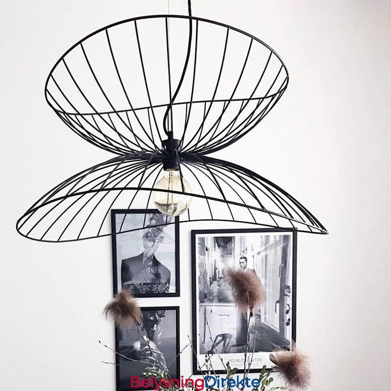 Moderne Hattelysekrone Minimalistisk Dekor Pendellampe 1 Lys