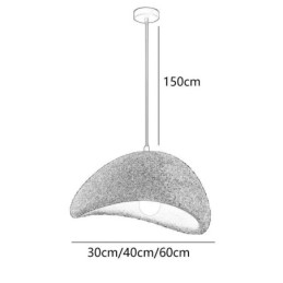 Hengelampe I Harpiks, Enkel Taklampe