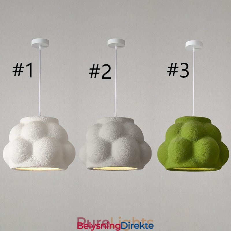 Moderne Hengende Lampe I Resin