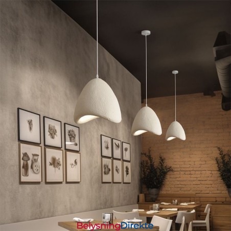 Dekorativ Hengende Lampe I Harpiks For Taklampe