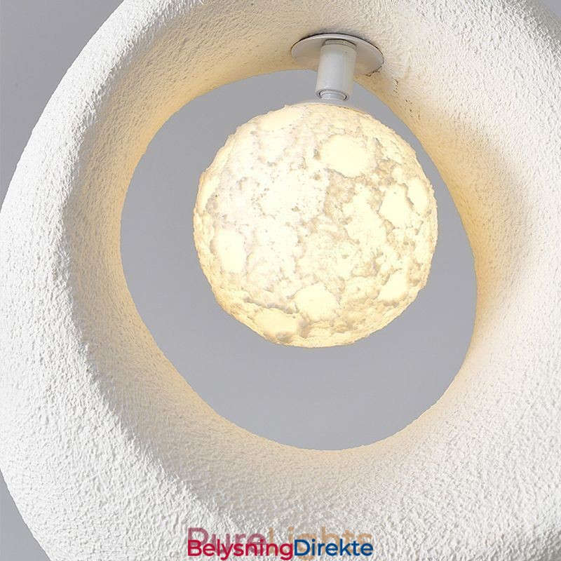 Moderne, Enkel Taklampe I Resin