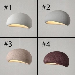 Minimalistisk Hengelampe I Resin