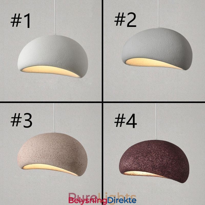 Minimalistisk Hengelampe I Resin