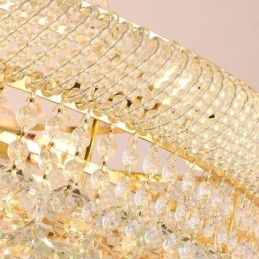 Krystall Pendellampe Moderne Dupleks Dekorativ Taklampe