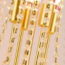 Krystall Pendellampe Moderne Dupleks Dekorativ Taklampe