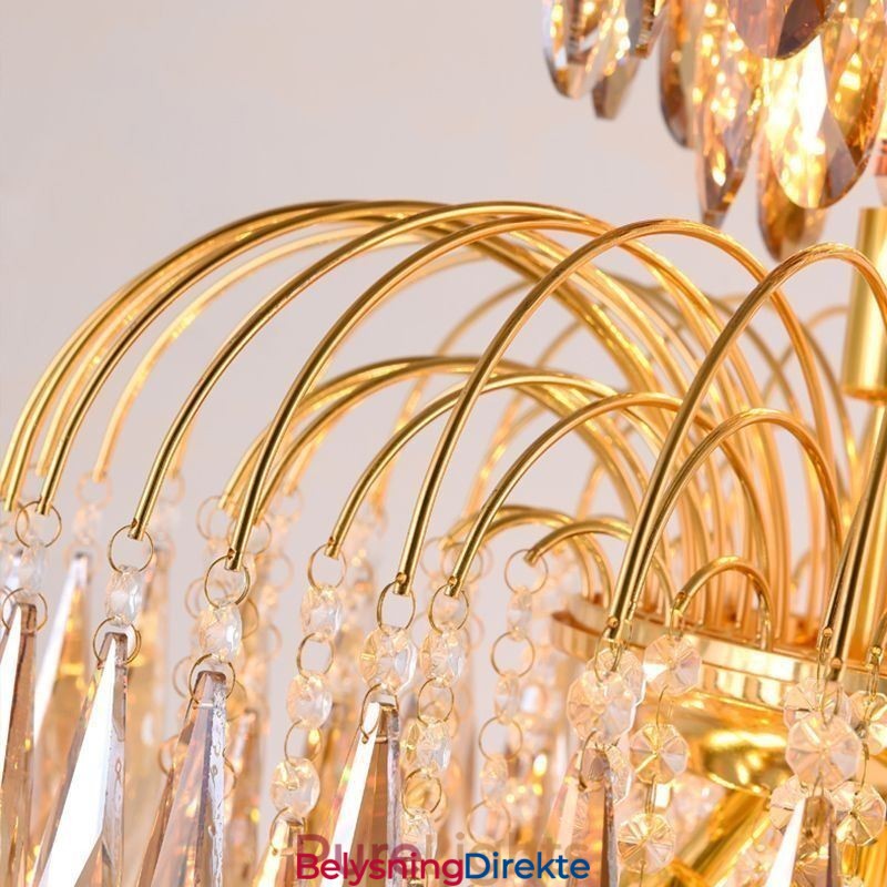 Krystall Pendellampe Moderne Tosidig Dekorativ Taklampe