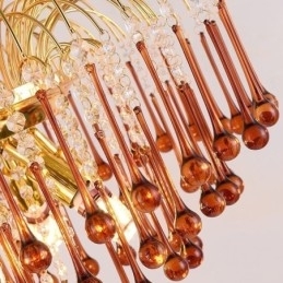 Krystall Pendellampe Elegant Dupleks Dekorativ Taklampe