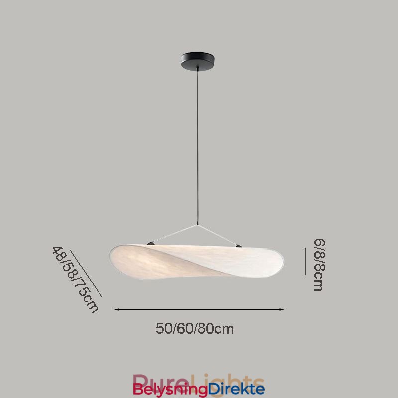 Taklampe Silke Dekorativ Pendellampe Varmhvit