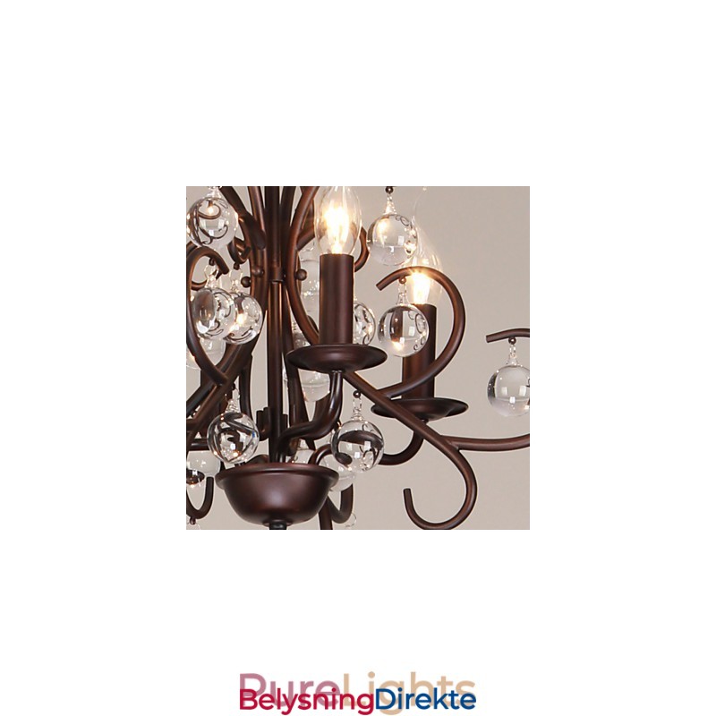 Tradisjonell Klassisk Maleri Metalllysekrone