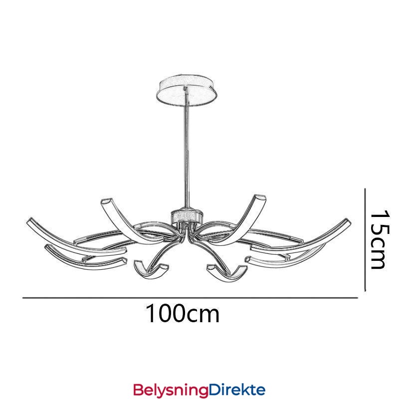 Pendellampe Minimalistisk Transformerbar Taklampe