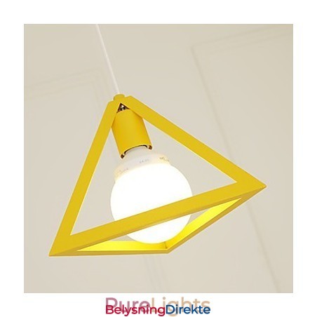 Lysekrone I Metall Med Mini-Motiv I Lanternestil