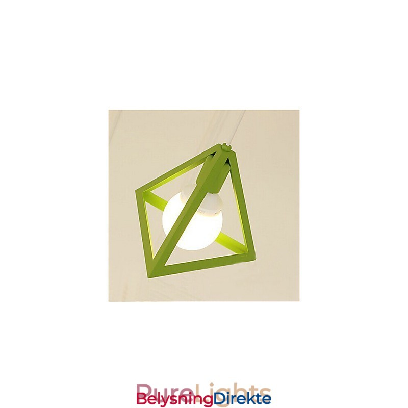 Lysekrone I Metall Med Mini-Motiv I Lanternestil