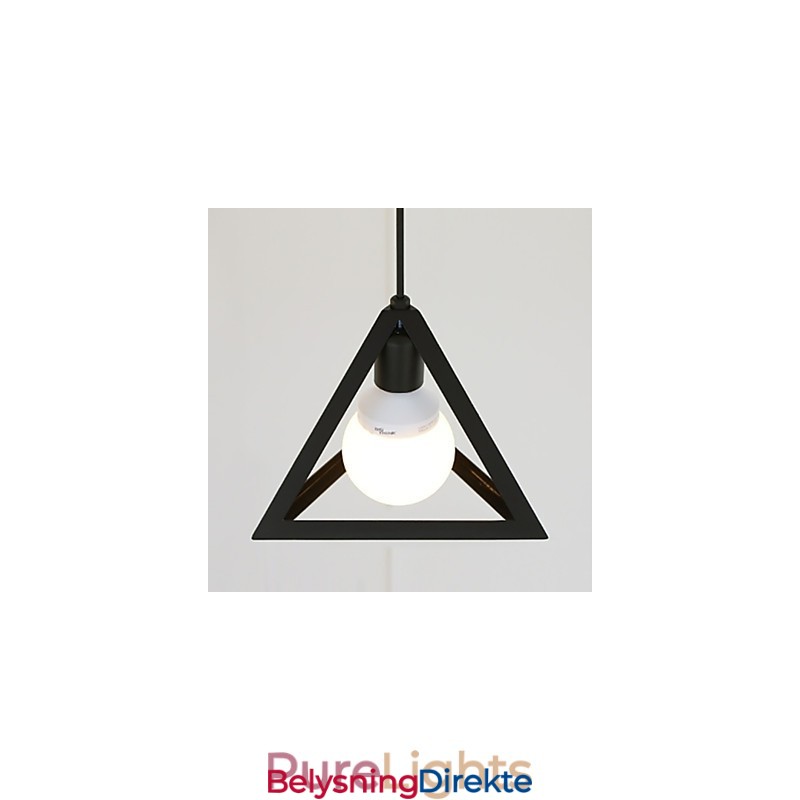 Lysekrone I Metall Med Mini-Motiv I Lanternestil