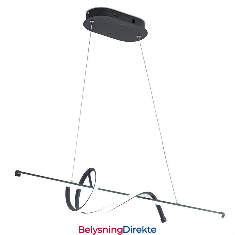 Minimalistisk Taklampe Med Kort Omslag