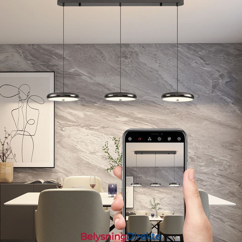 Taklampe Med Tre Hoder, Pendellampe