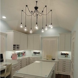 Lysekrone I Landlig, Kontraktstil I Nord-Amerika