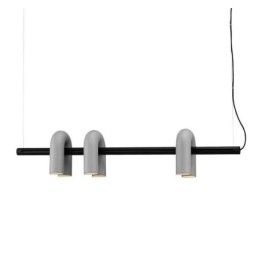 Taklampe I Smijern, U-Formet Pendellampe, 90 Graders Roterende Skjerm