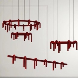 Hengende Lampe U-Formet Dekorativ Pendellampe