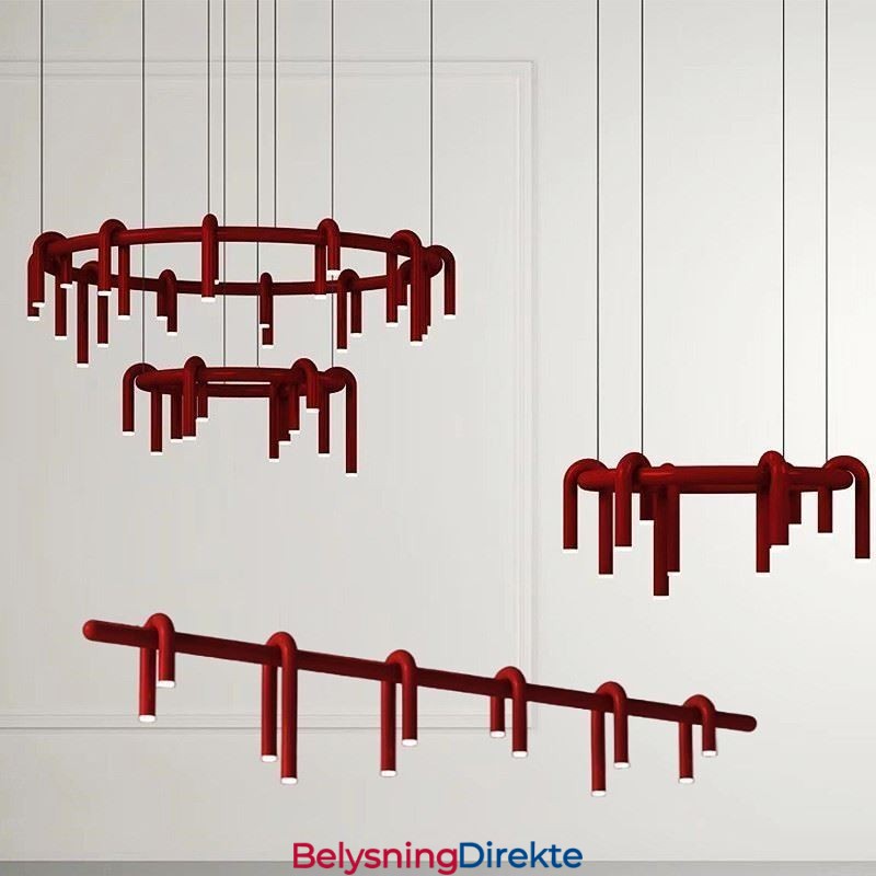 Hengende Lampe U-Formet Dekorativ Pendellampe