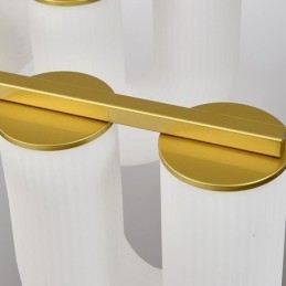 U-Formet Lysekrone I Fransk Kremfarget Stil