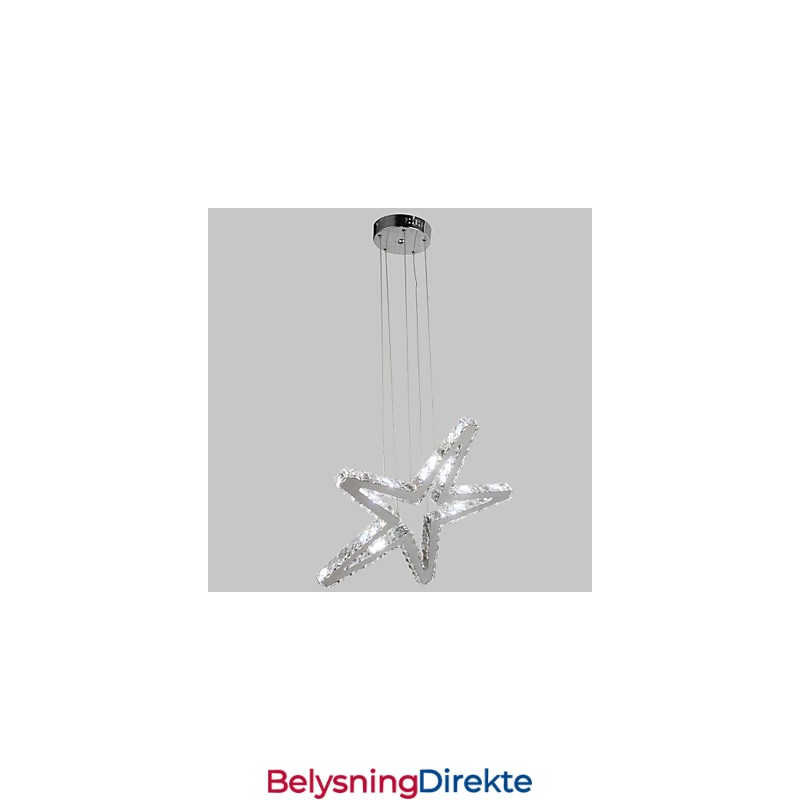 Tradisjonell Klassisk Krommetalllysekrone