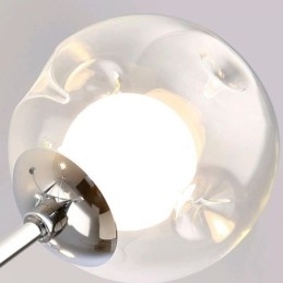 Glass Pendellampe I Europeisk Stil, Enkel Magisk Bønnetaklampe