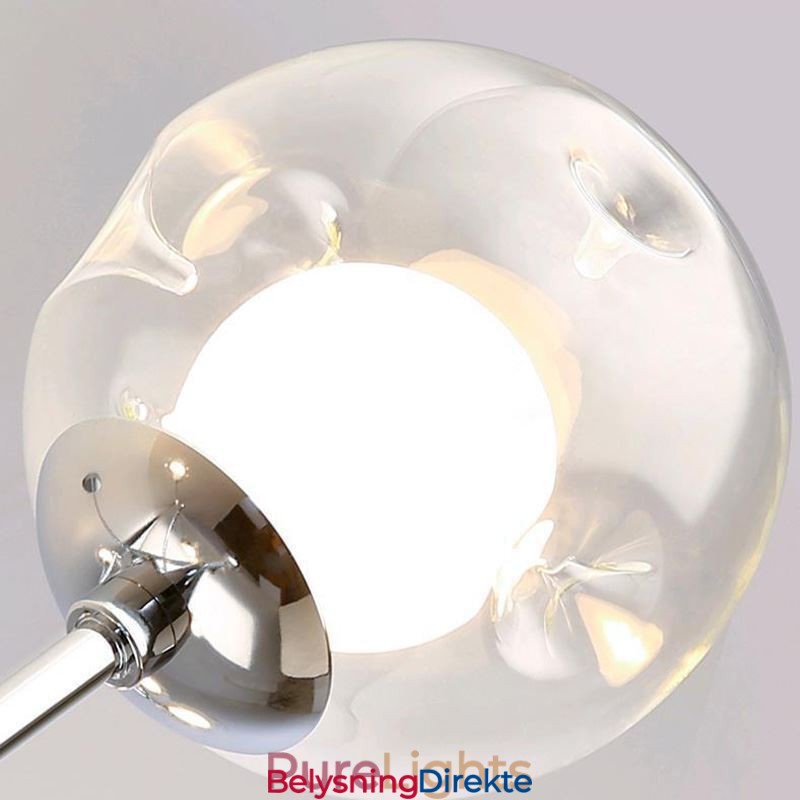 Glass Pendellampe I Europeisk Stil, Enkel Magisk Bønnetaklampe