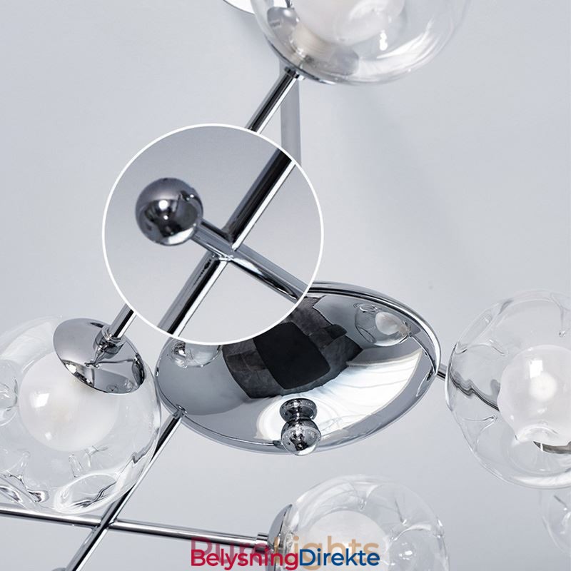 Glass Pendellampe I Europeisk Stil, Enkel Magisk Bønnetaklampe