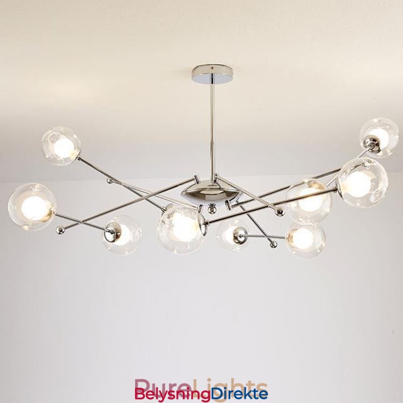 Glass Pendellampe I Europeisk Stil, Enkel Magisk Bønnetaklampe