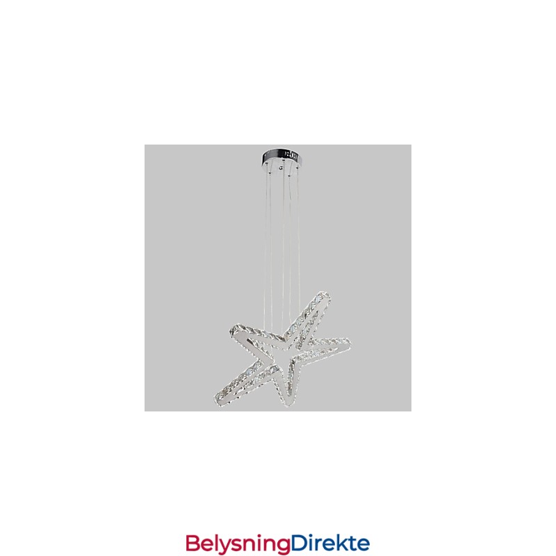 Tradisjonell Klassisk Krommetalllysekrone