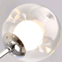 Glass Hengelampe Europeisk Magic Bean Pendellampe Med 4 Lys