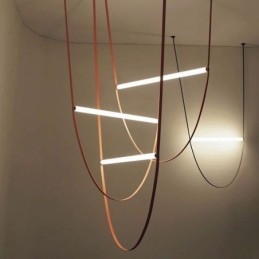 Europeisk Pendellampe I Wabi Sabi-Stil Med Belte, Dekorativ Lampe